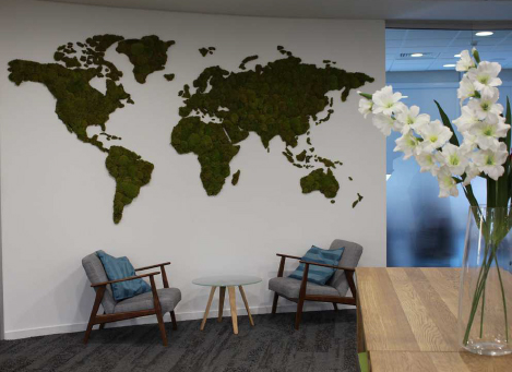 Map ofWorld Ambius UK