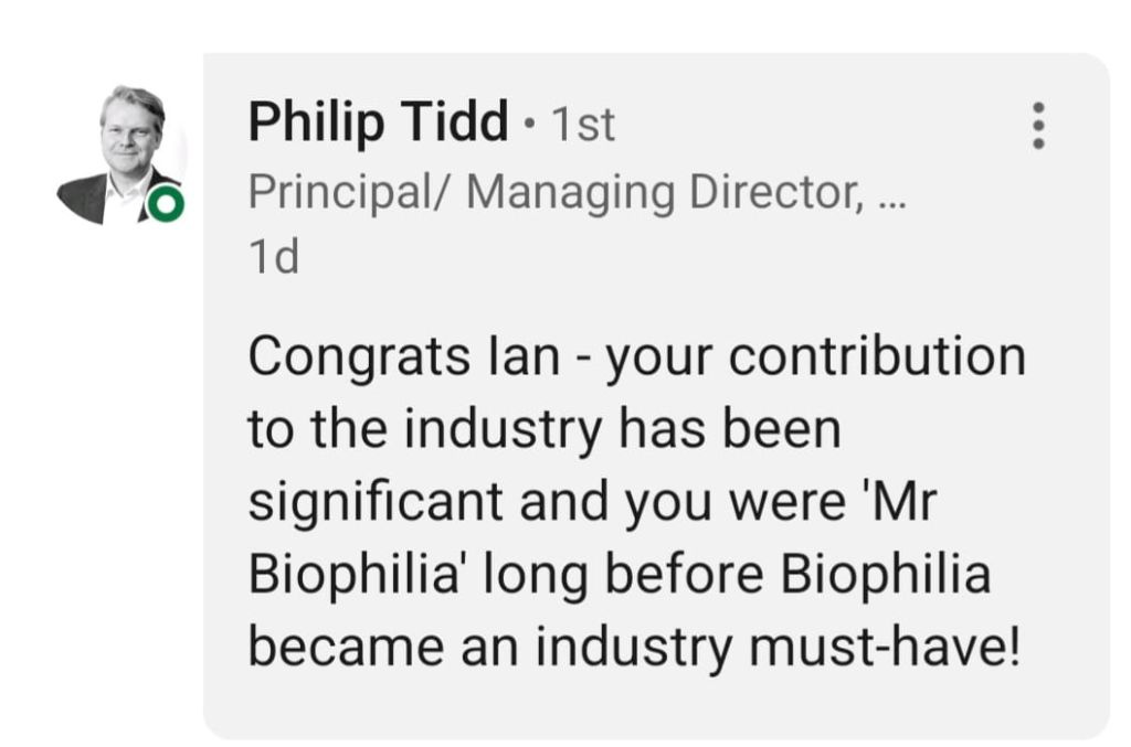 Philip Tidd message