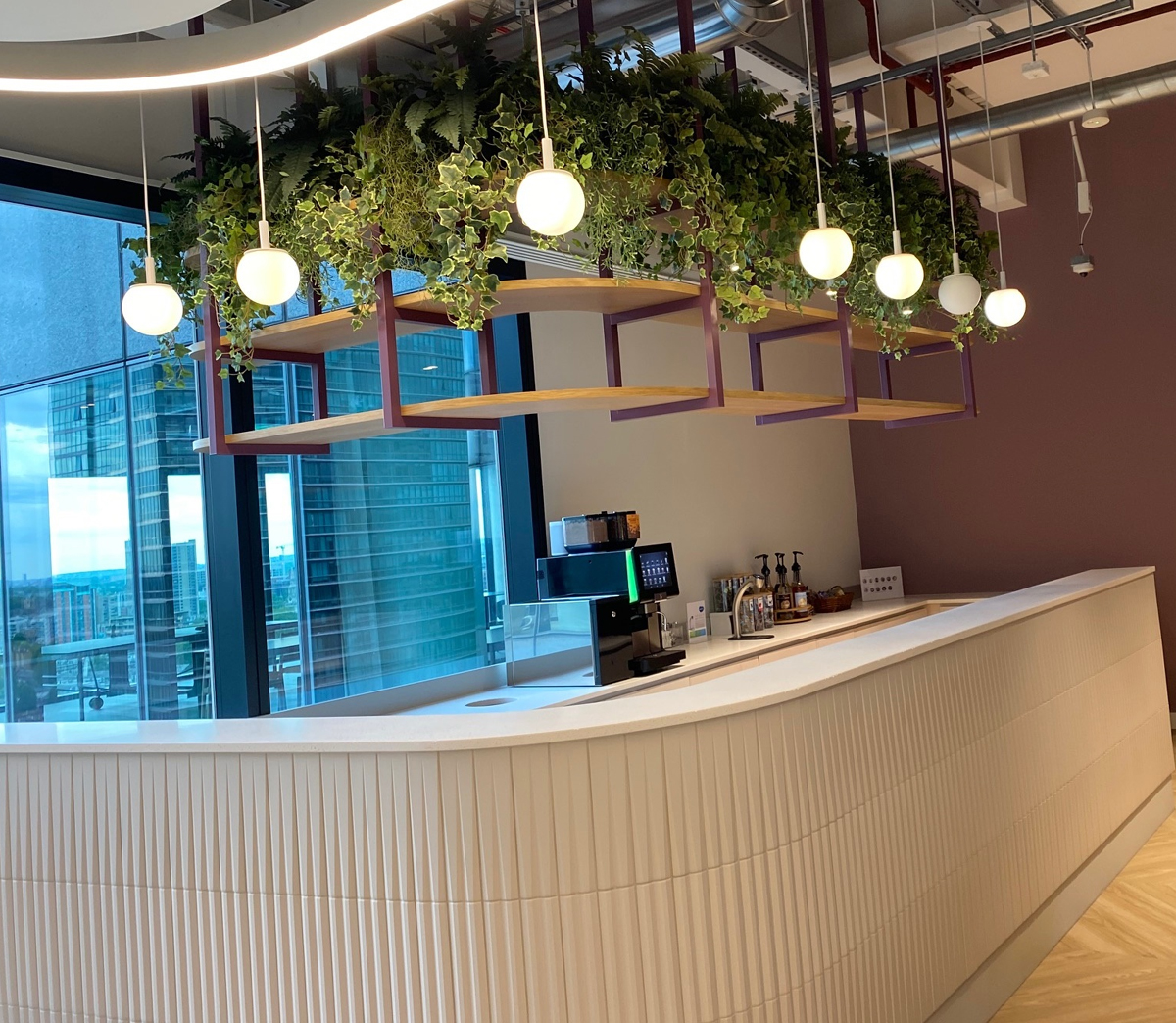 Picture 8 High Level Replica Planting above Kitchen