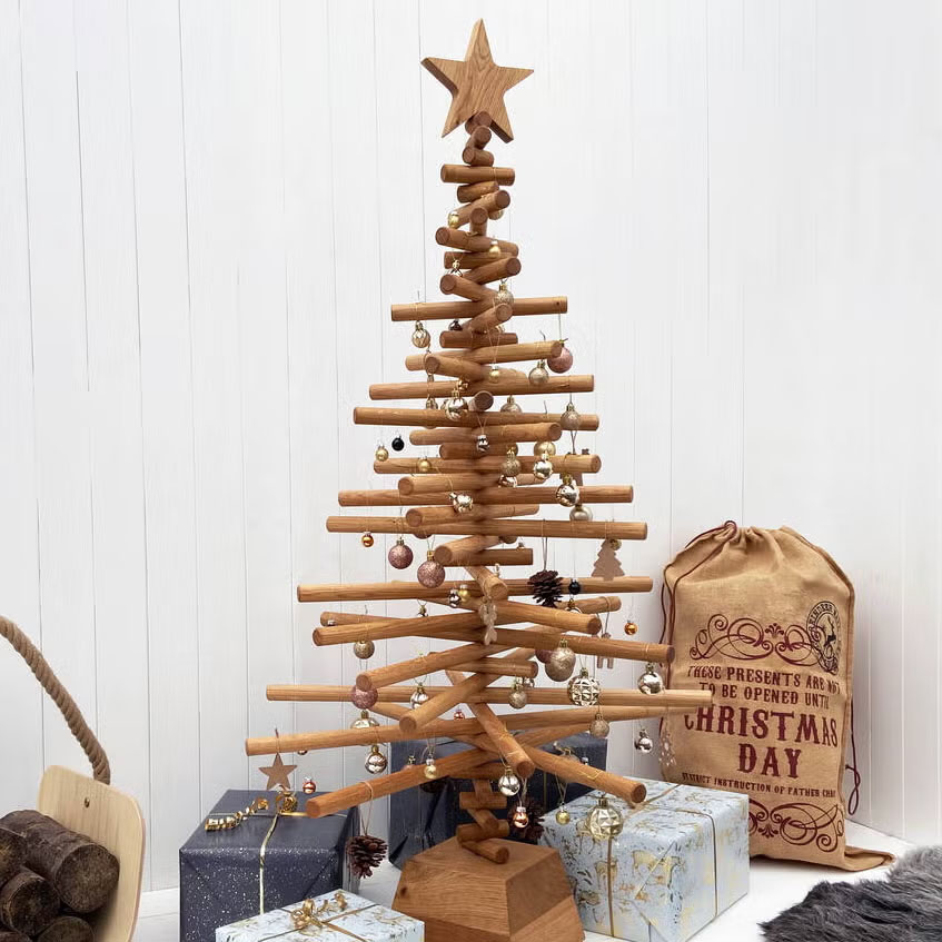 Wooden tree courtesy Country Living